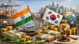 India and South Korea held the 12th round of talks in New Delhi to upgrade the India-Korea Comprehensive Economic Partnership Agreement